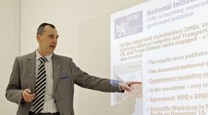 CIIRC director O. Velek on Czech TV