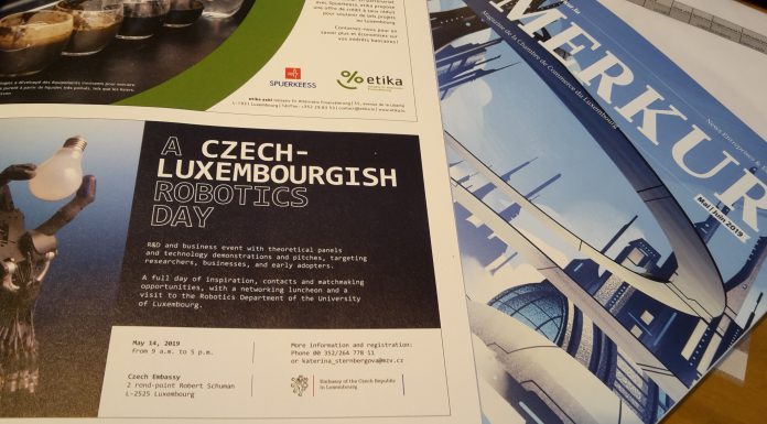 Česko-lucemburský den robotiky