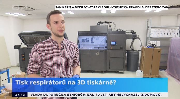 Studio CT24: 3D printed respirators from CIIRC