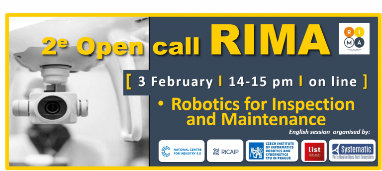 Webinar Info Day RIMA Open Call 2 for Czech Republic