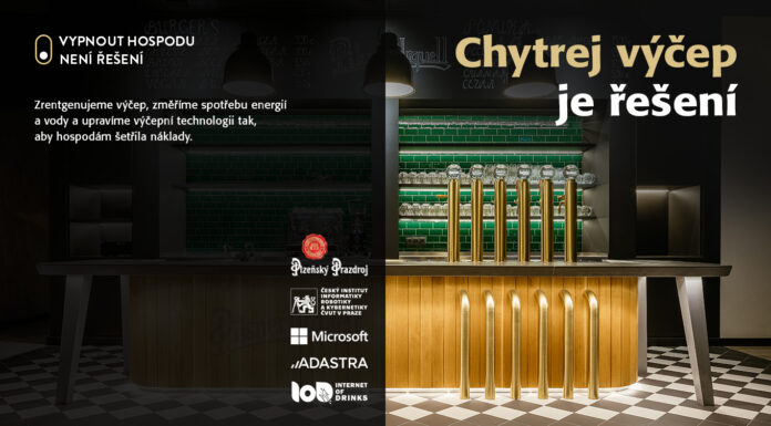 "Smart Tap" - project aimed at energy savings launched by Prazdroj, CIIRC CTU and Microsoft