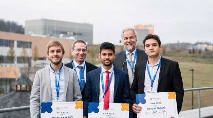 Young scientists awarded in the field of Industry 4.0. Varun Burde from CIIRC CTU received the RYIA award for the first time this year