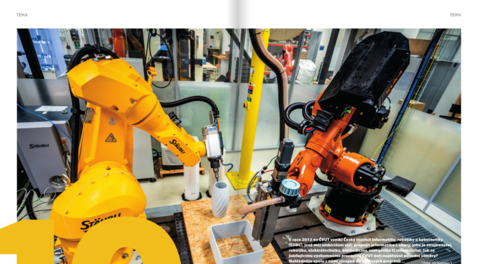 10 years with robots - Pražská Technika 04/2023