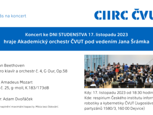 Koncert ke DNI STUDENTSTVA - Akademický orchestr ČVUT