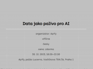 Dny AI - přednáška Jana Šedivého "Konverzace jako palivo pro mozek"