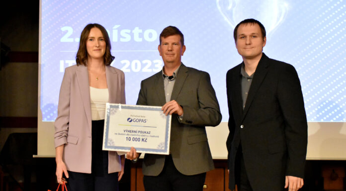Silver medal for Pavlína Koutecká in the IT SPY 2023 competition