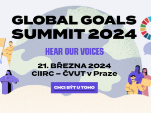 Global Goals Summit 2024 - CIIRC partnerem akce, řečník Petr Kadera