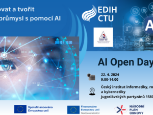 Interaktivní workshop AI OPEN DAY - EDIH