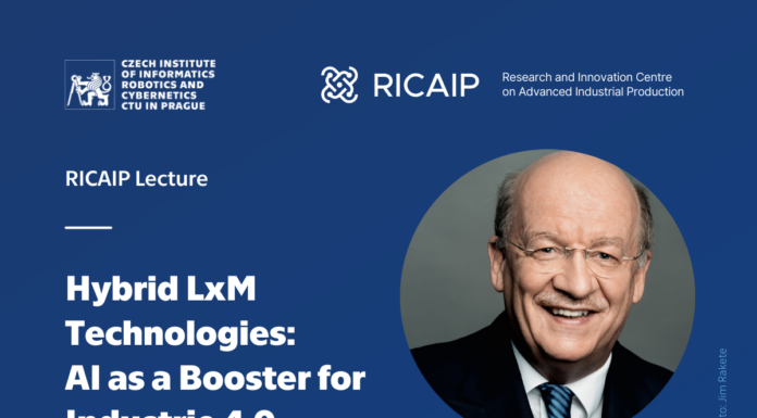 Invitation to the lecture by prof. Wolfgang Wahlster at CIIRC CTU