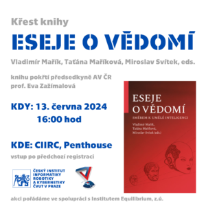 Křest knihy "ESEJE O VĚDOMÍ (směrem k umělé inteligenci)"