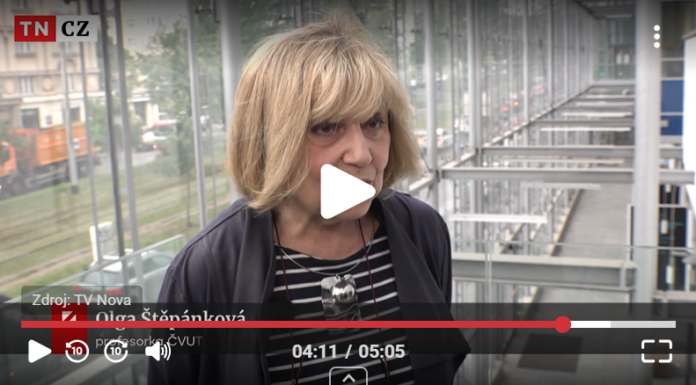 Olga Štěpánková in TV Nova