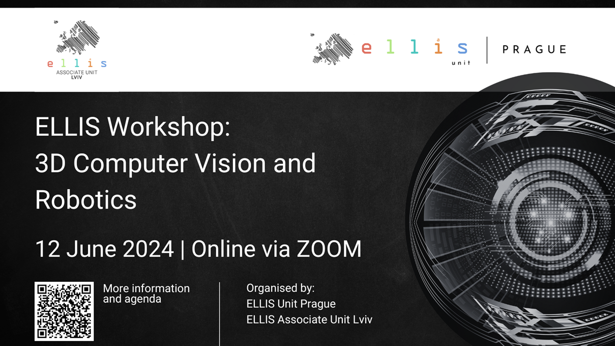 ELLIS Workshop on 3D Computer Vision and Robotics