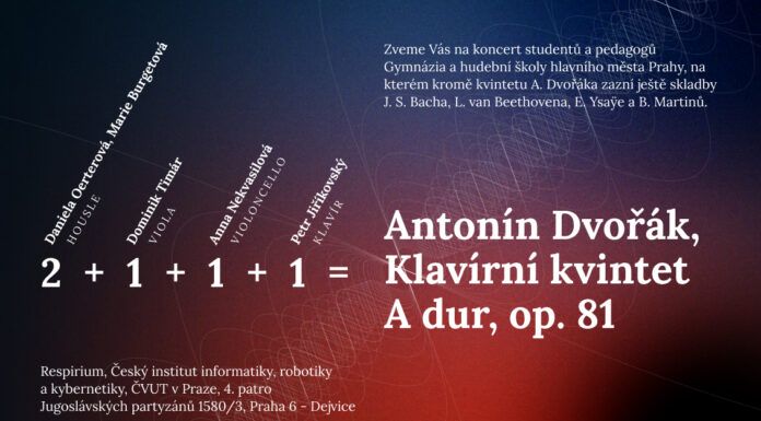 Koncert žáků a pedagogů Gymnázia a Hudební školy hl. m. Prahy na CIIRC