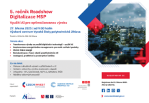 NCP 4.0 – 5. ročník Roadshow digitalizace MSP na VŠPJ – využití AI pro optimalizovanou výrobu