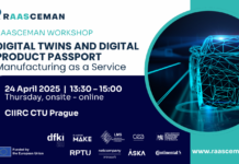 Workshop: Digital twins and digital product passport – Manufacturing as a Service