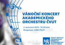 Vánoční koncert Akademického orchestru ČVUT